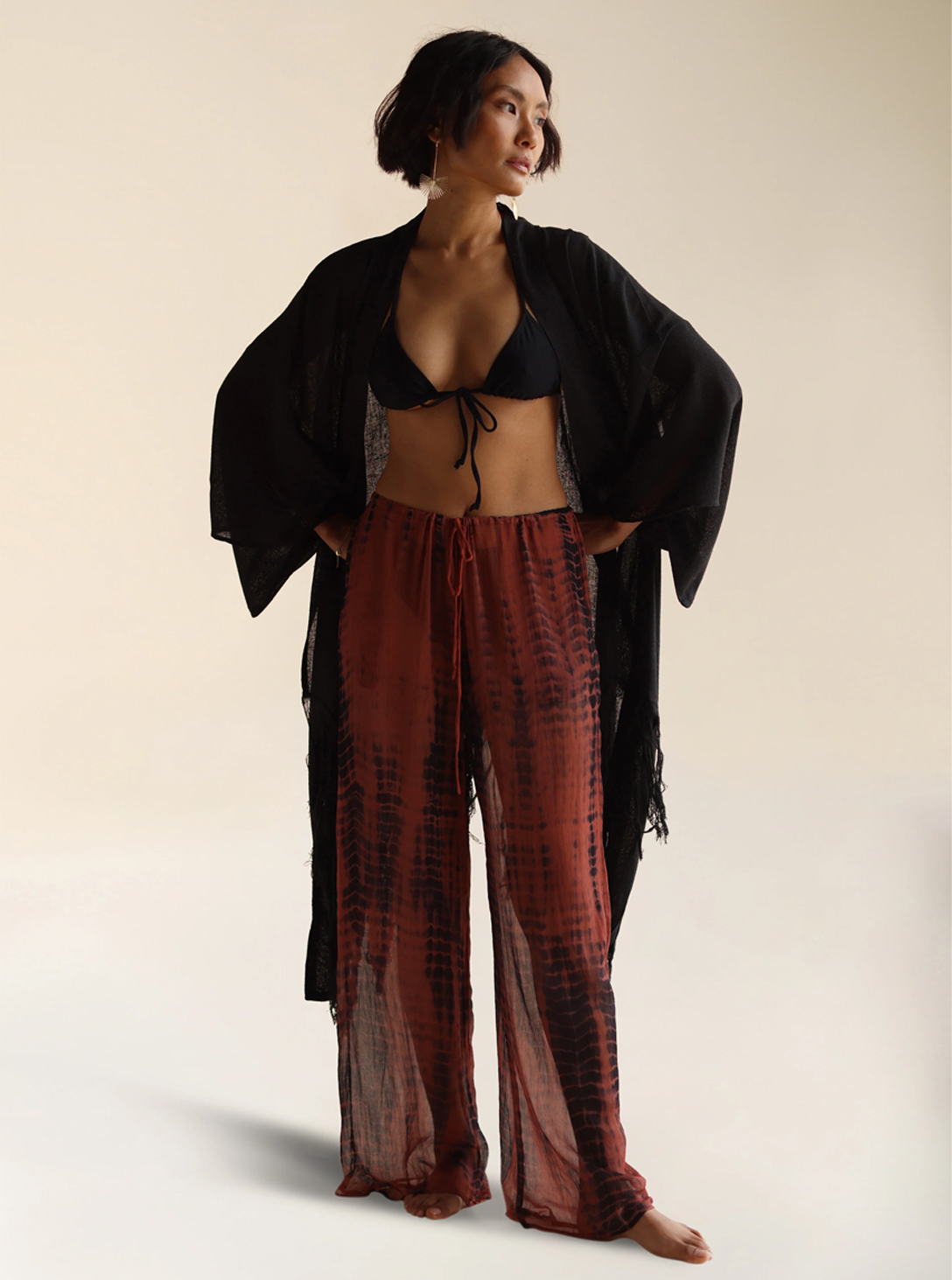 VENUS TROUSES TIGERS EYE T.D