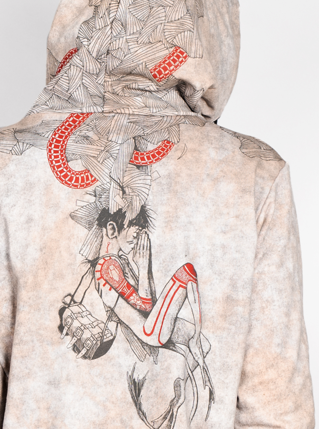 Velocity MEN HOOD-GALAXY SAND