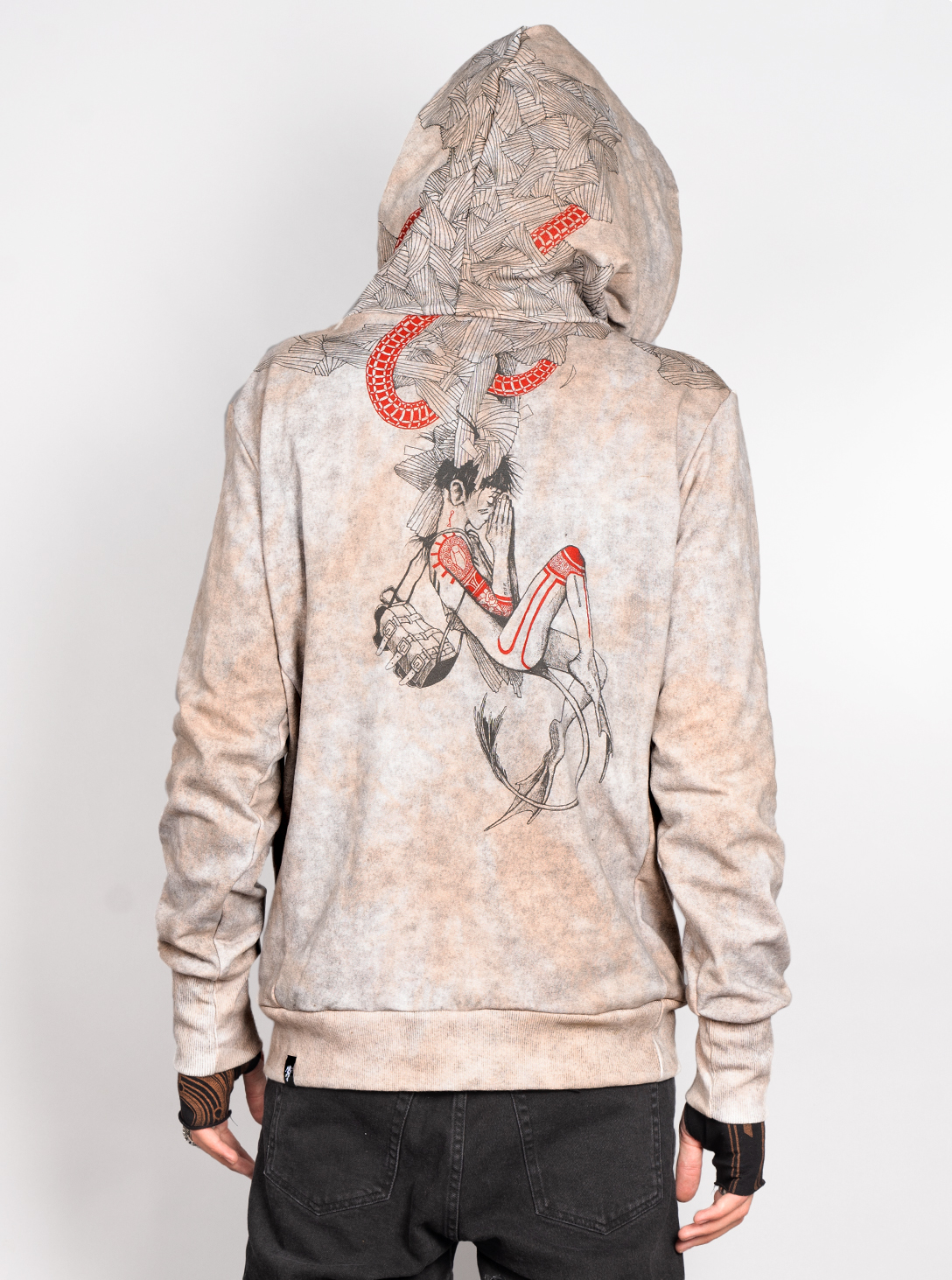 Velocity MEN HOOD-GALAXY SAND