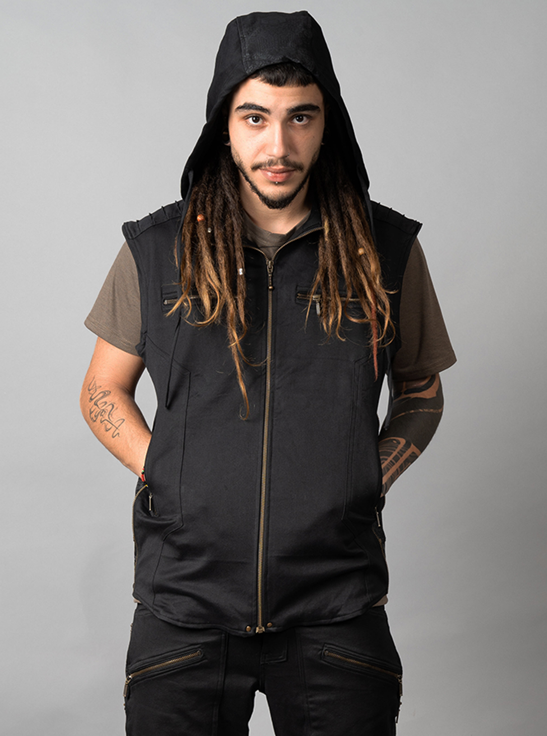 Vest Fraktal Truhol BLACK