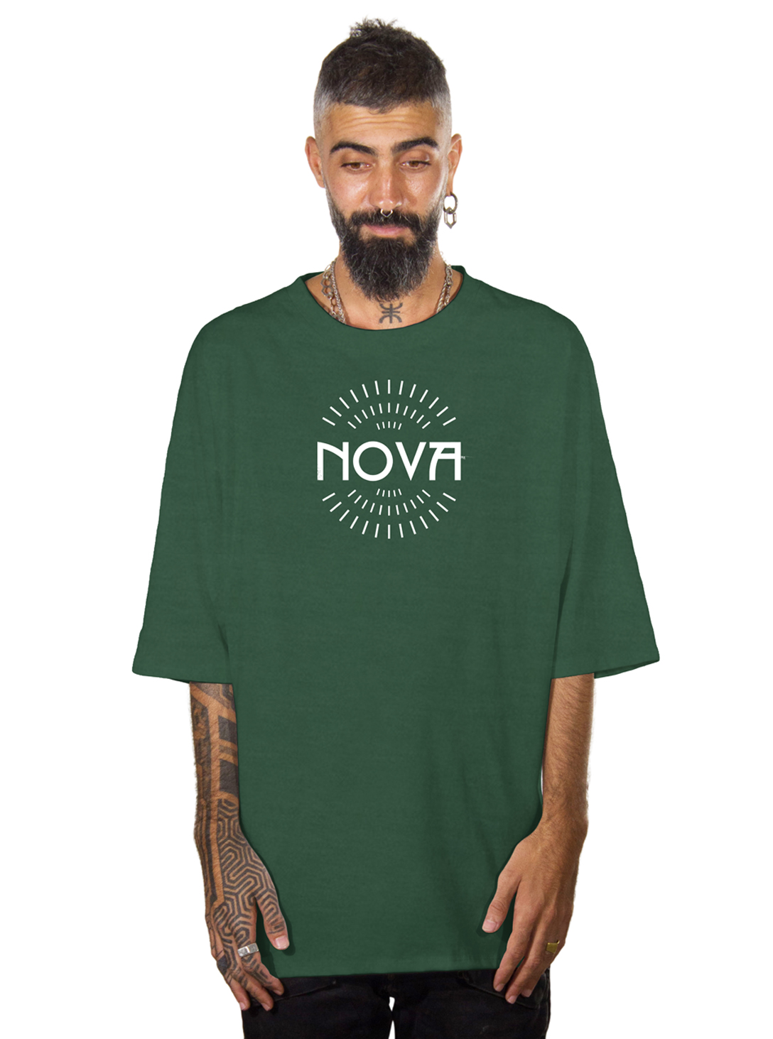 NOVA OVERSIZE SHIRT WASH GREEN