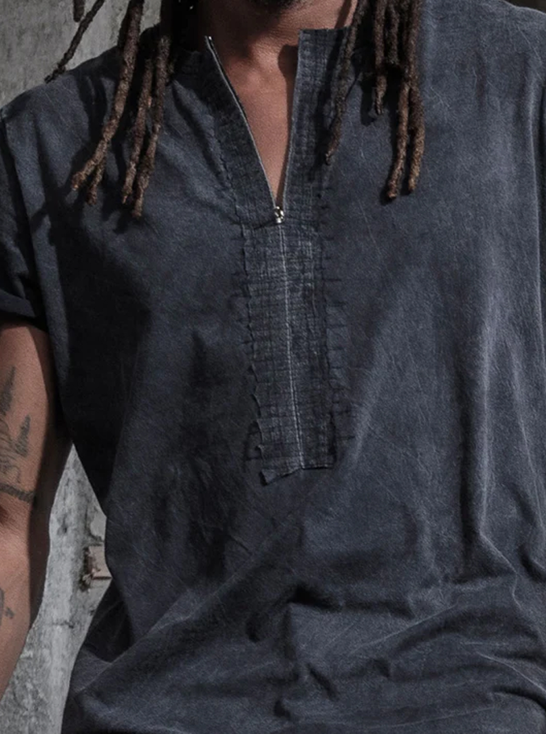 GREEN RIVER MEN'S T-WASH BLACK