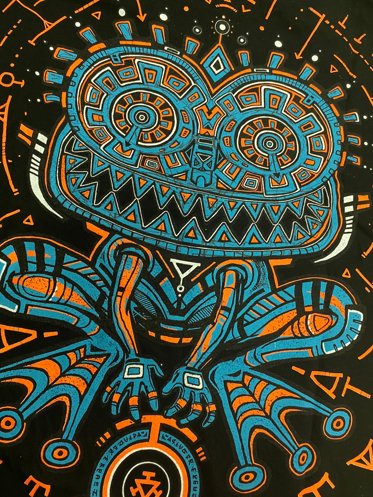 Psychotoad MEN'S T-SHIRT Black