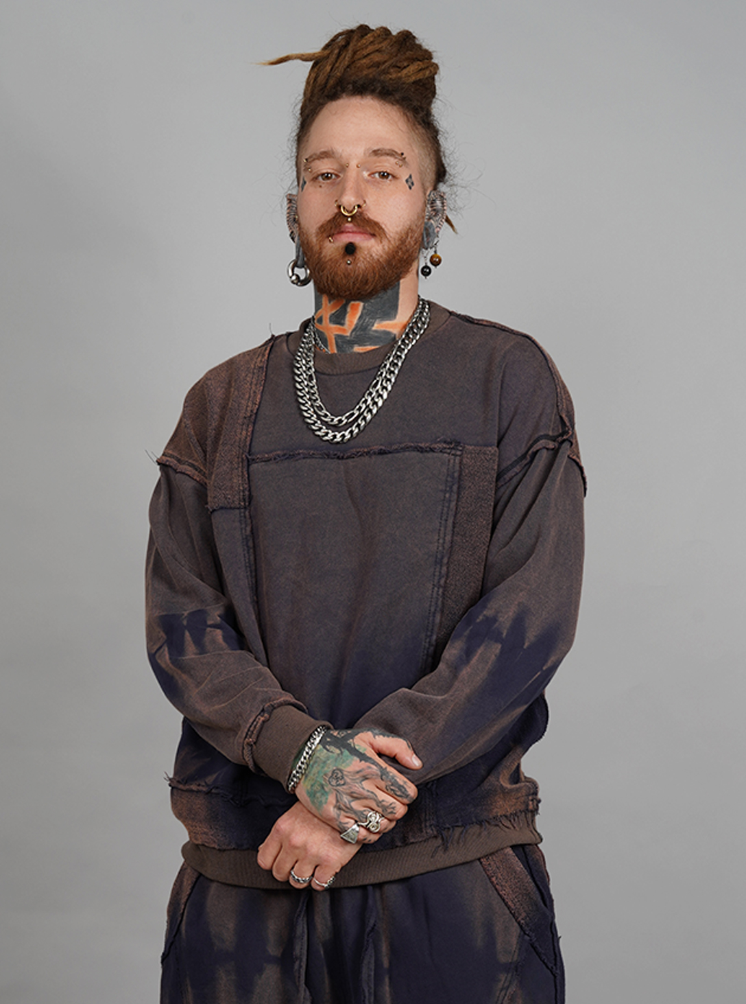 YOSHINORI PULLOVER BLUE