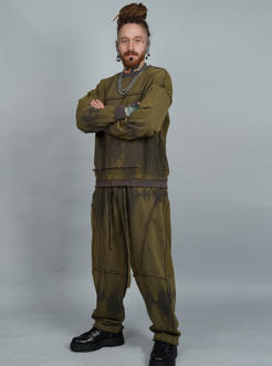 YOSHINORI PULLOVER GREEN