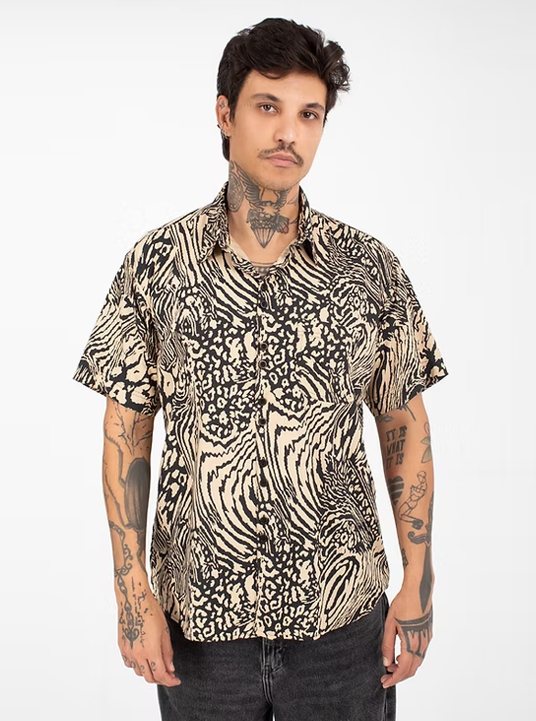 BLACK MAMBA B-SHIRT ZEBRA