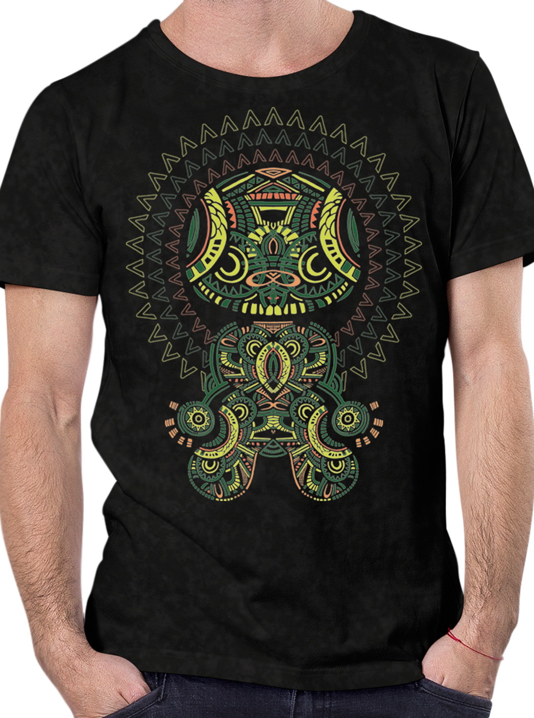 Dios De Los Plazmos Acid Black