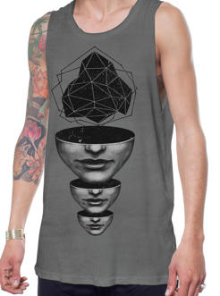 Master Mind Wash Grey Tank