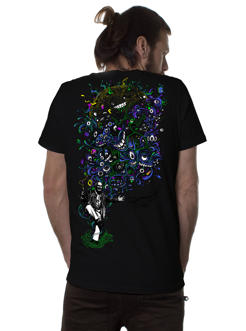 albert Hoffman black shirt