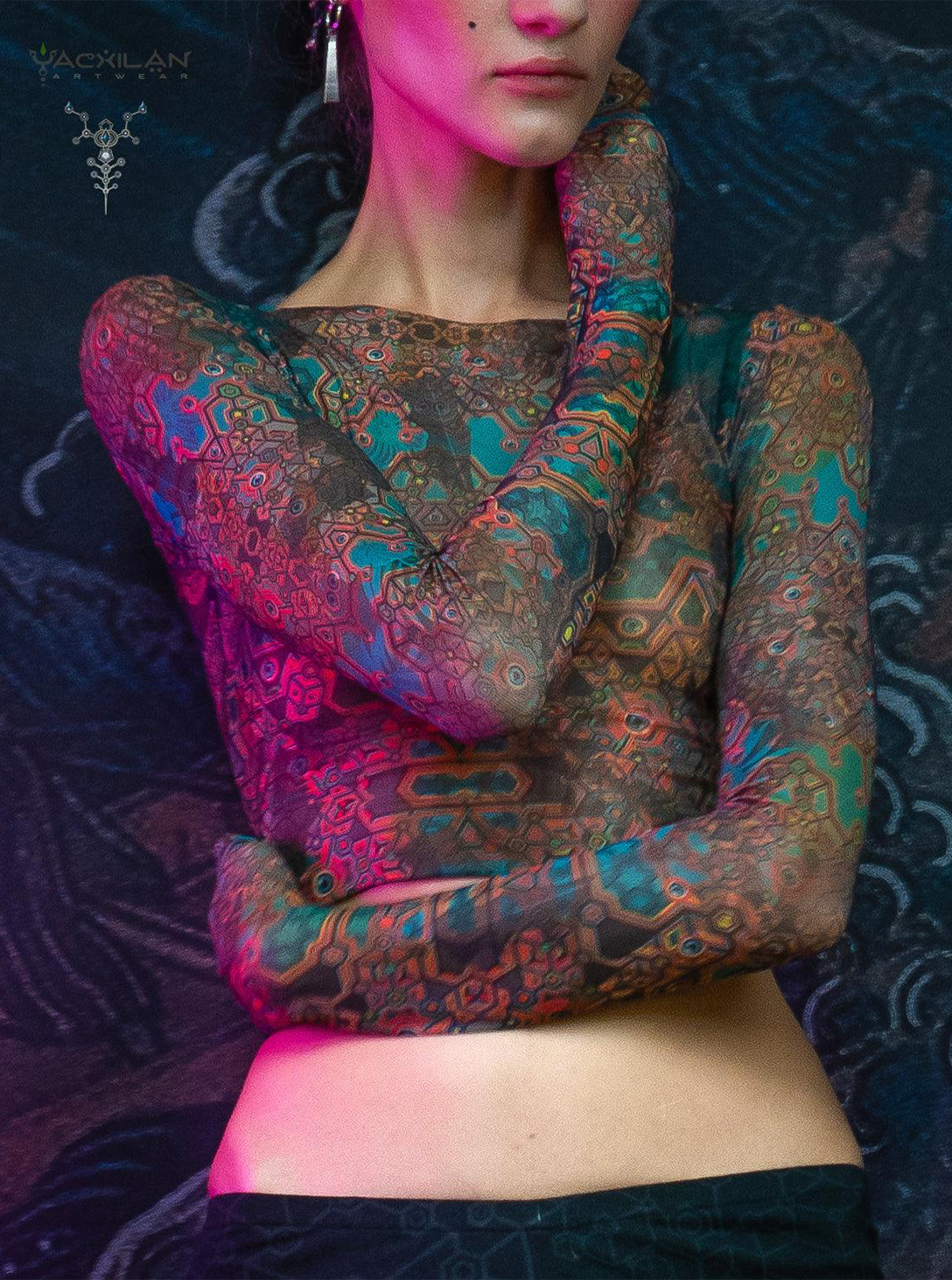 YACXI CROP TOP SOFT MESH  ATLANTHEON