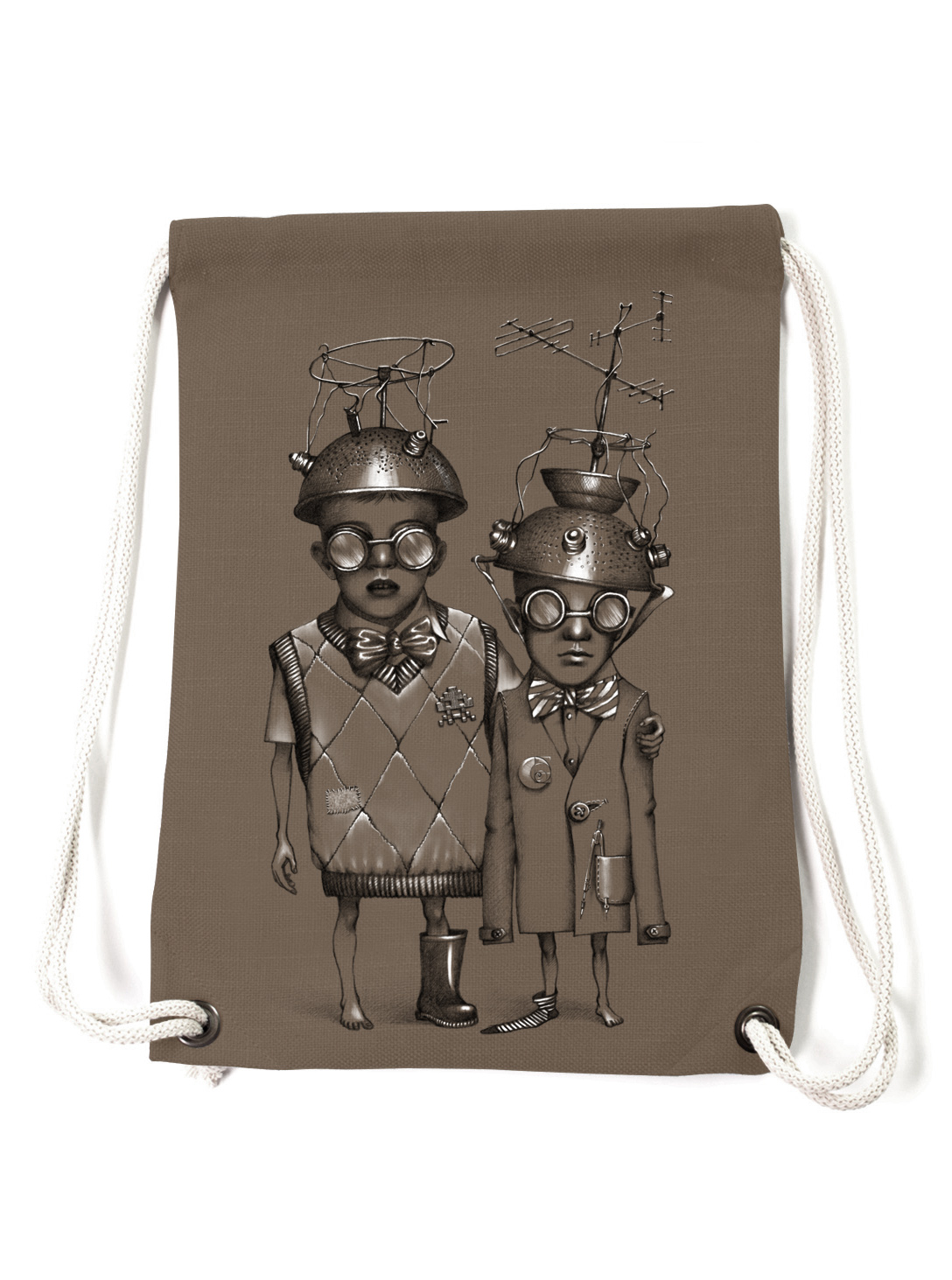 Little Bro Bagpack MOKA