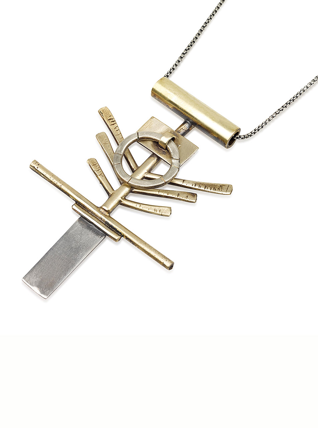 BALANCE WARRIOR NECKLACE.