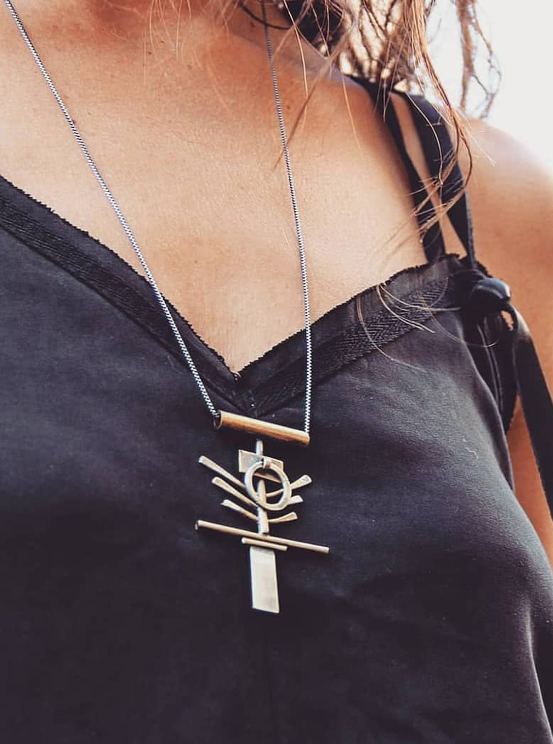 BALANCE WARRIOR NECKLACE.