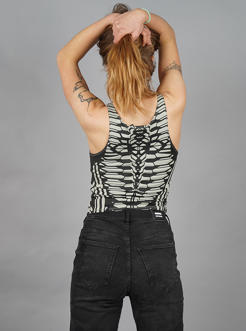 CYBER ROSE TOP OLIVE