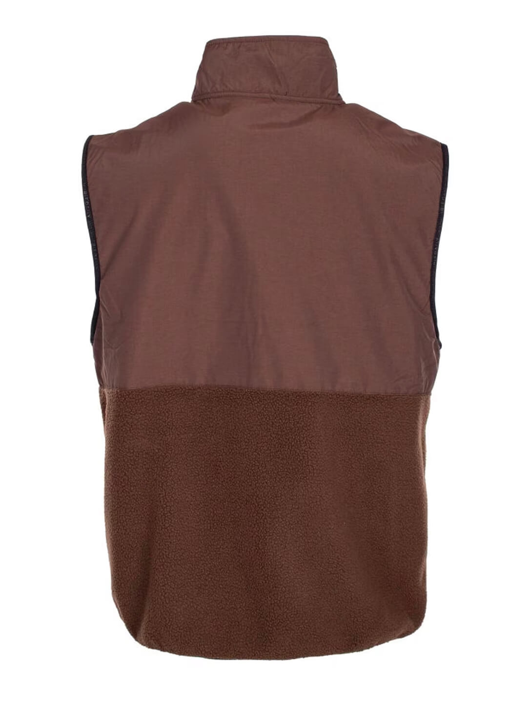 Auf Deck MEM Fleece Vest dark coffee