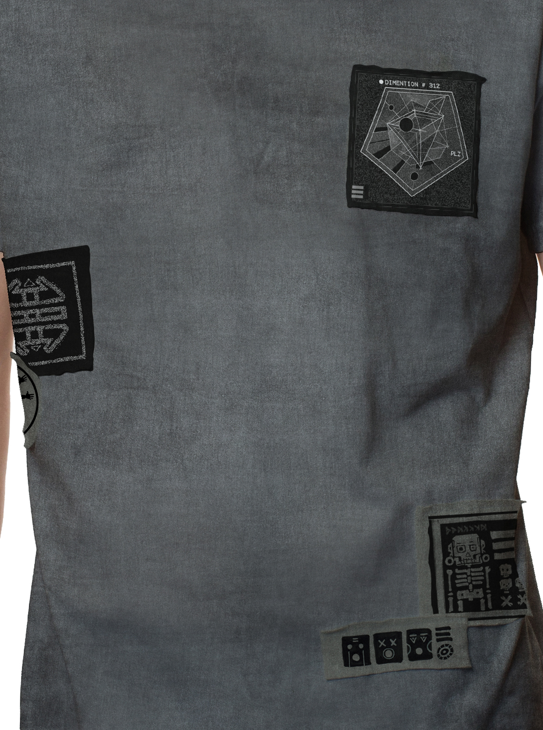 Dimension 412 Grey Wash