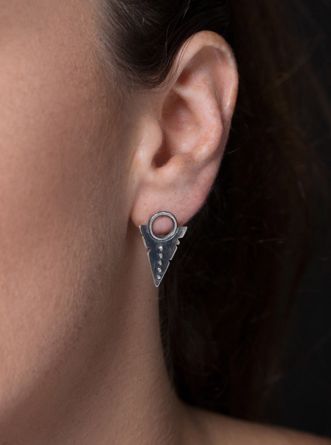 DOTTED PATH EARRINGS