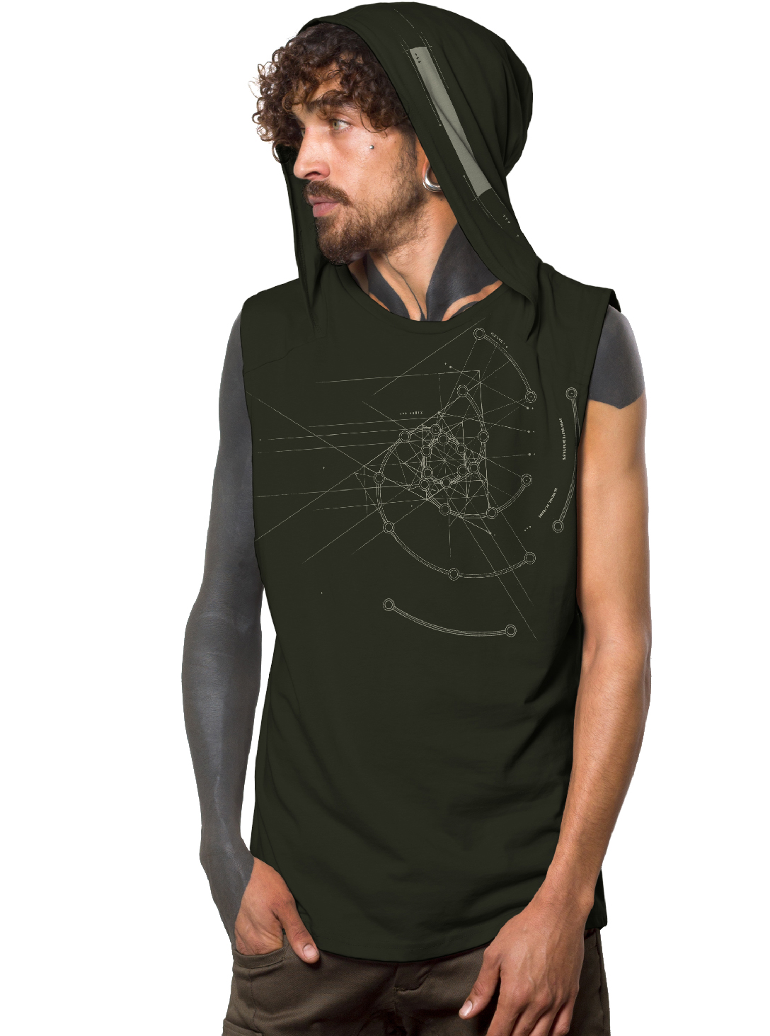 fibonacci dark olive