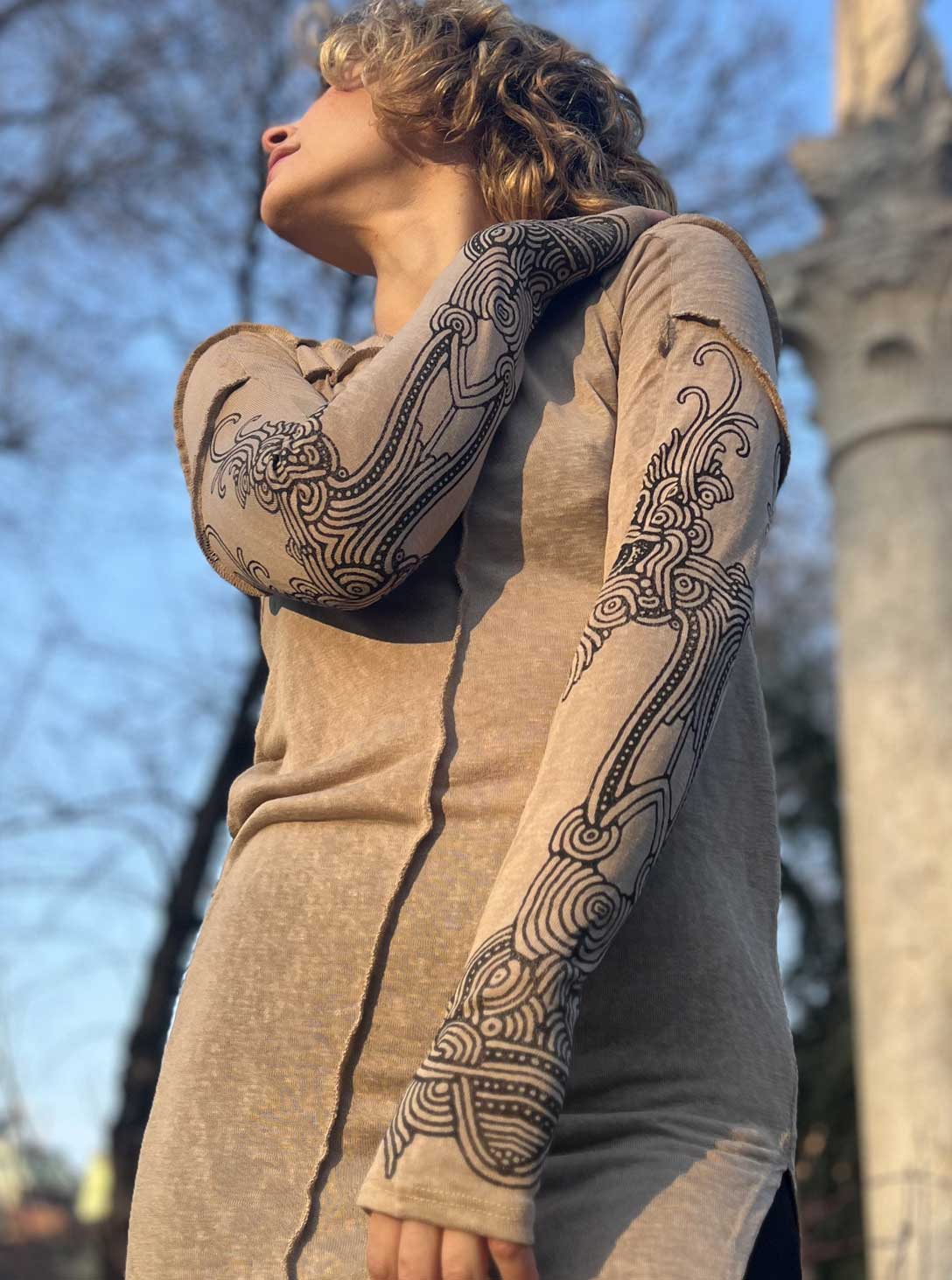 KEREN STONE GOLD BROWN