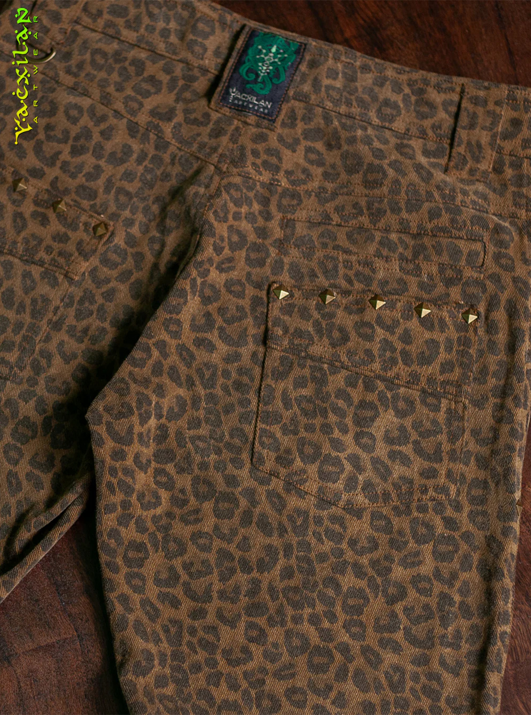 Flying Short Men Stonewashed Denim LEO PARDO