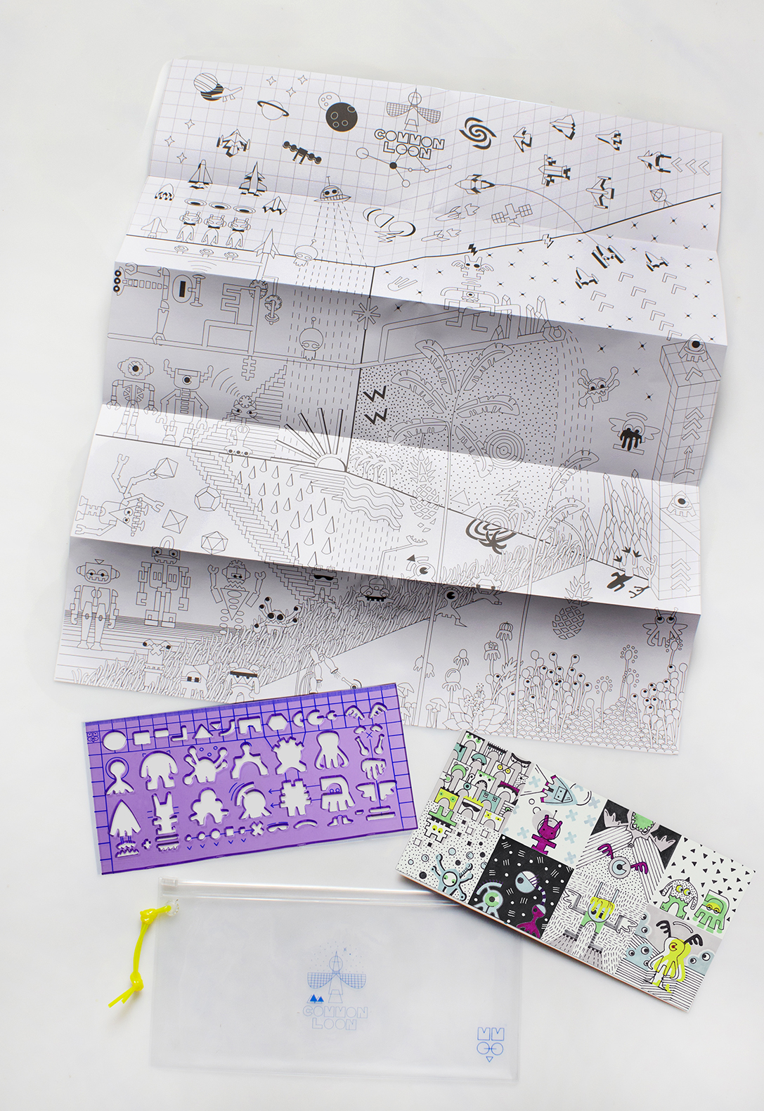 Common Loon LoonSter Stencil 