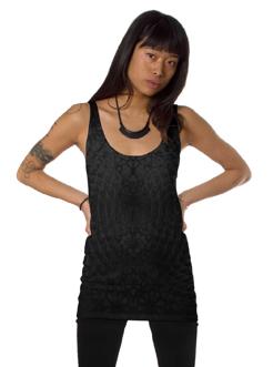 Marshabia Black Tank