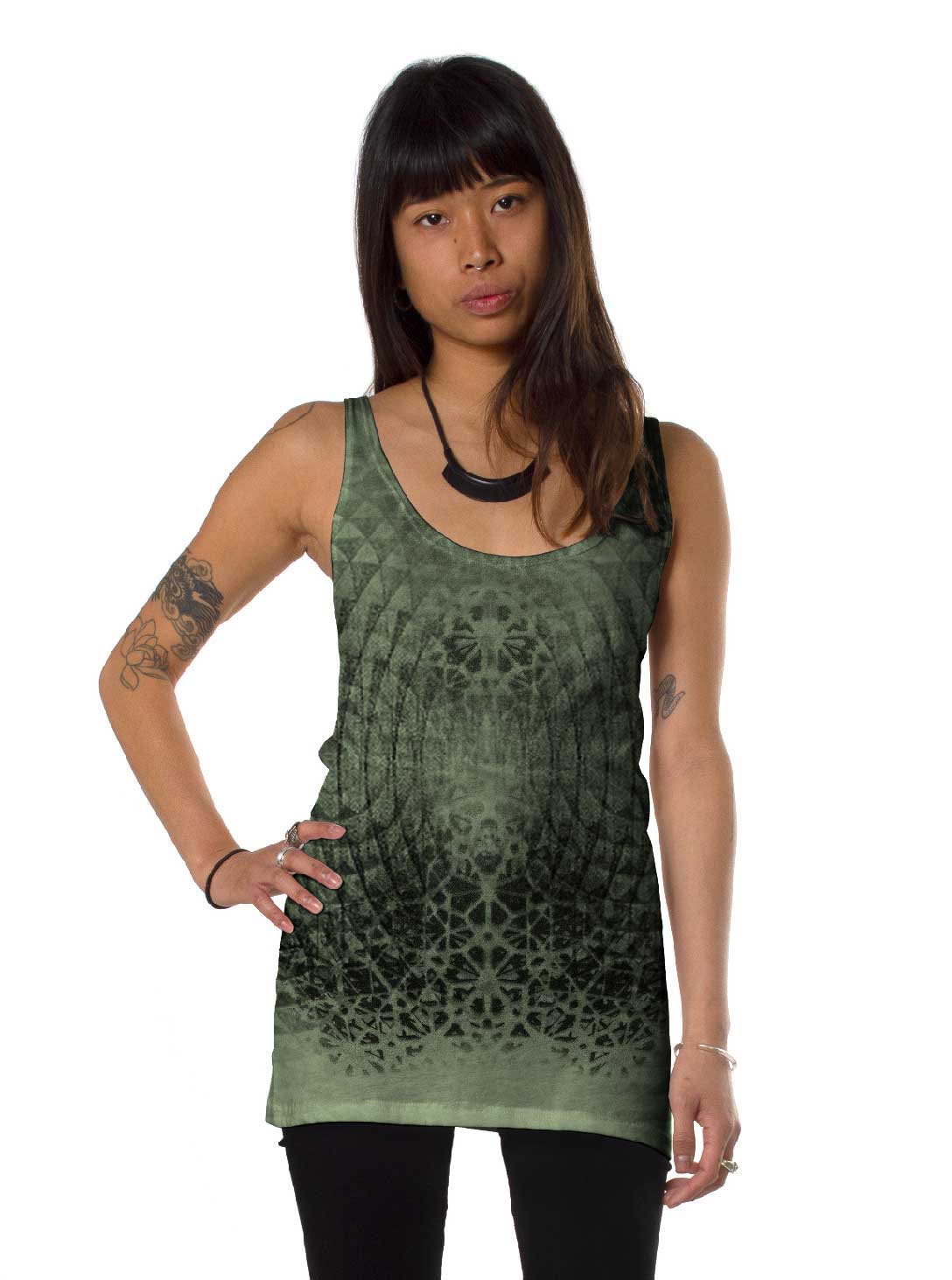 Marshabia Olive Tank 