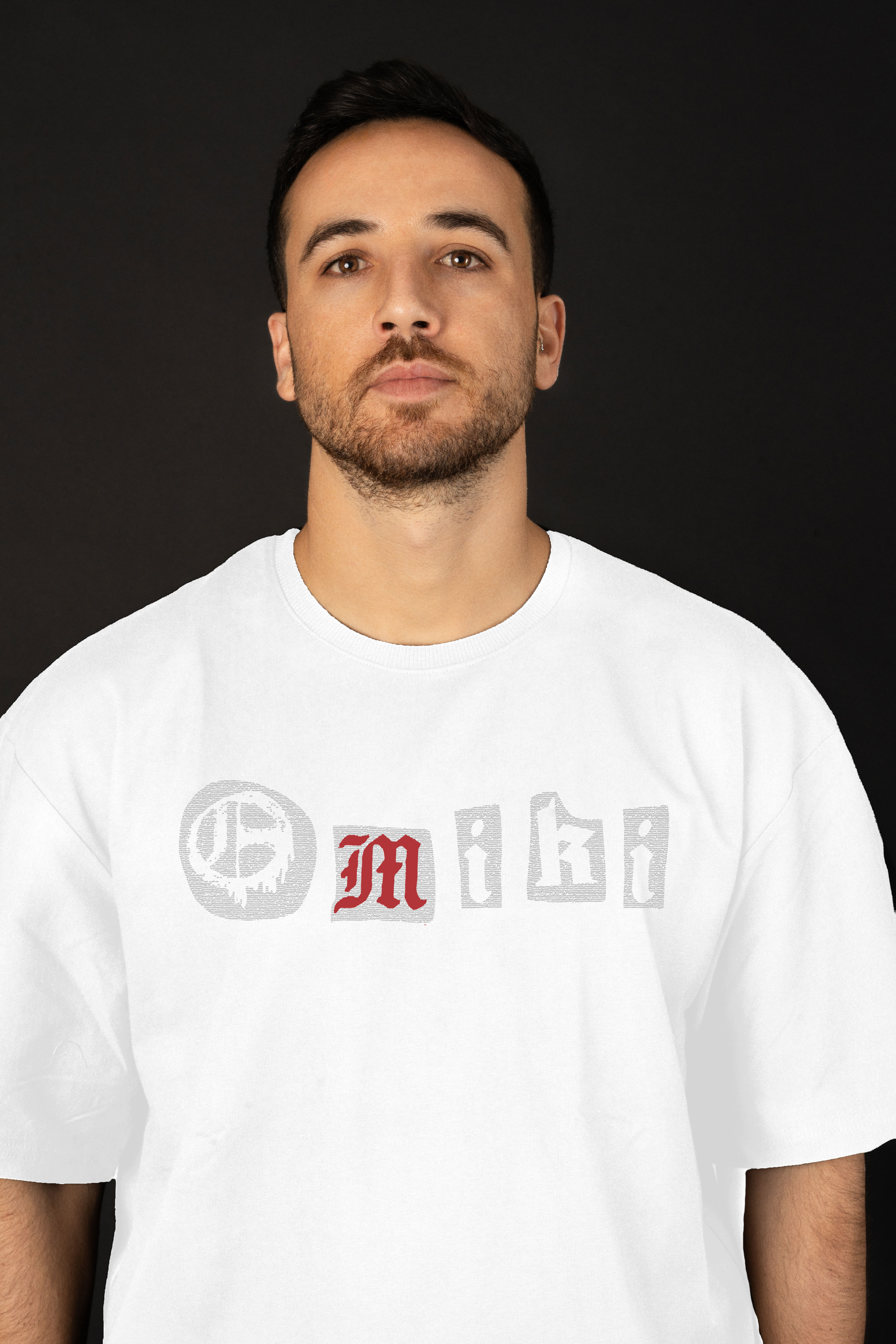 Omiki Graffiti Oversized Tee WHITE