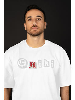 Omiki Graffiti Oversized Tee WHITE