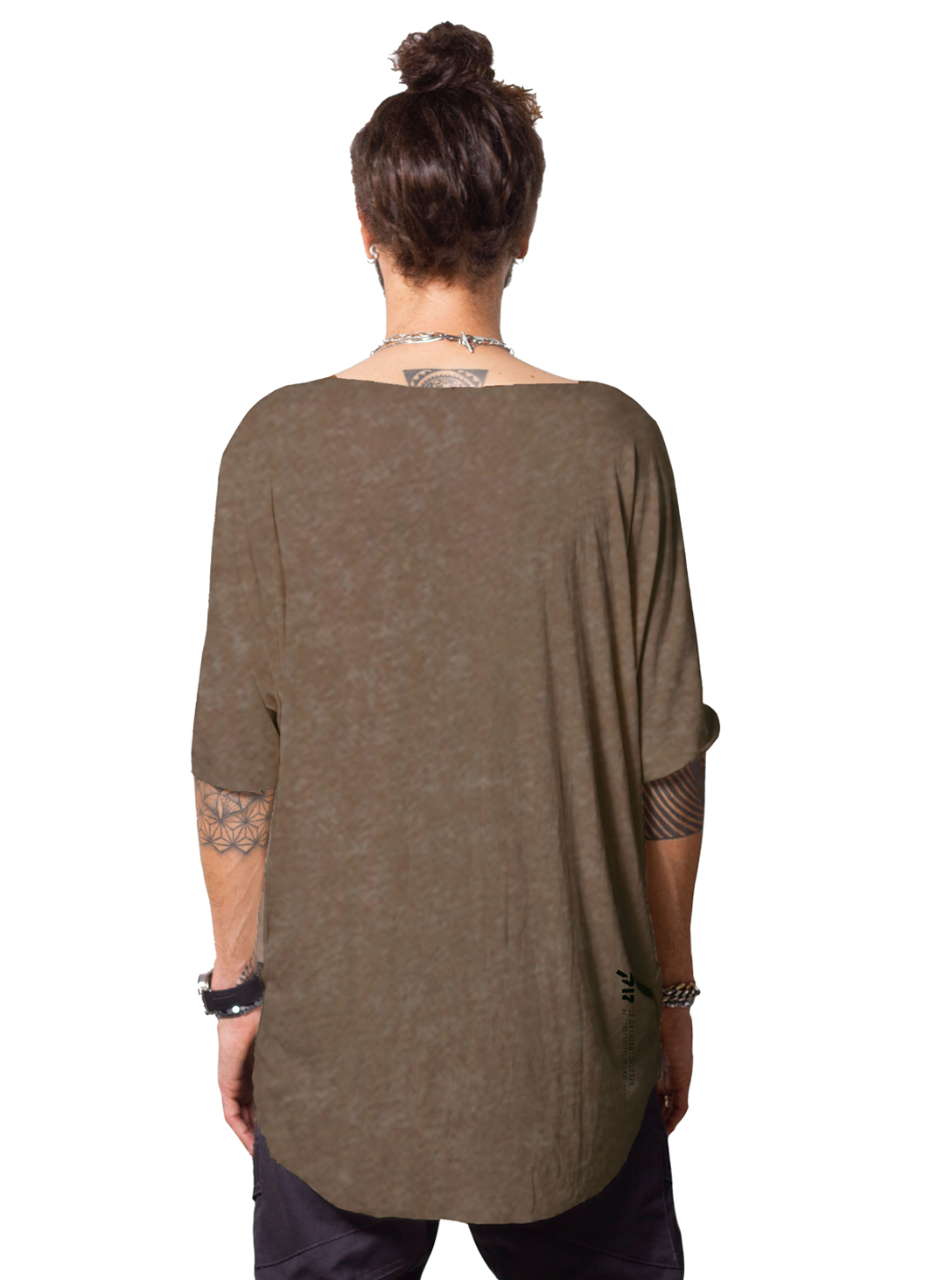 Nomad LOOSE SHIRT WASH BROWN