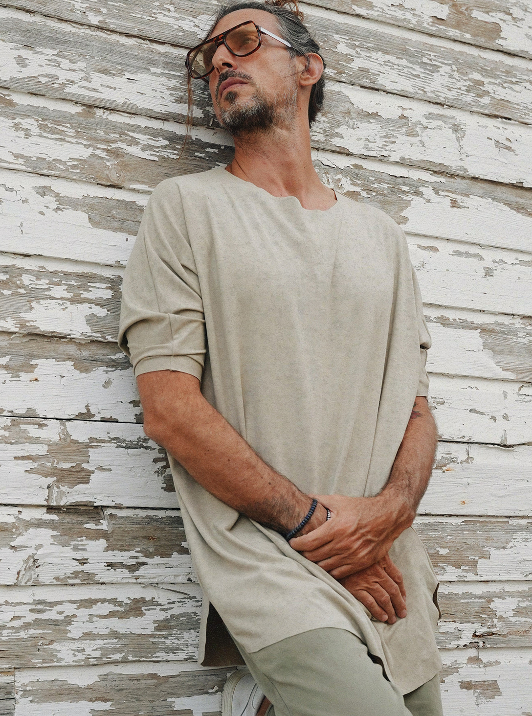 Nomad loose shirt DESERT WASH