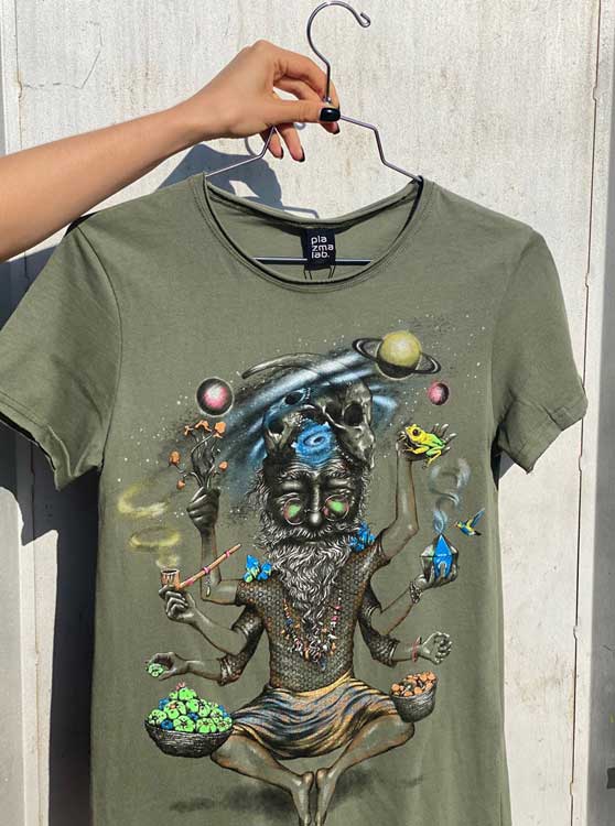 SABOOSH MEN'S T-SHIRT OLIVE 