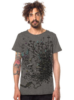 Shroombeard BEIGE MOULINE