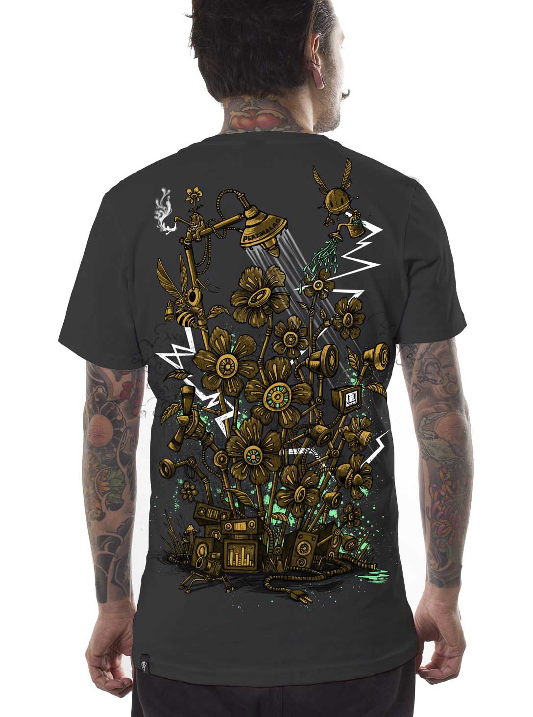 Soundgarden MEN'S T-SHIRT Dark Grey