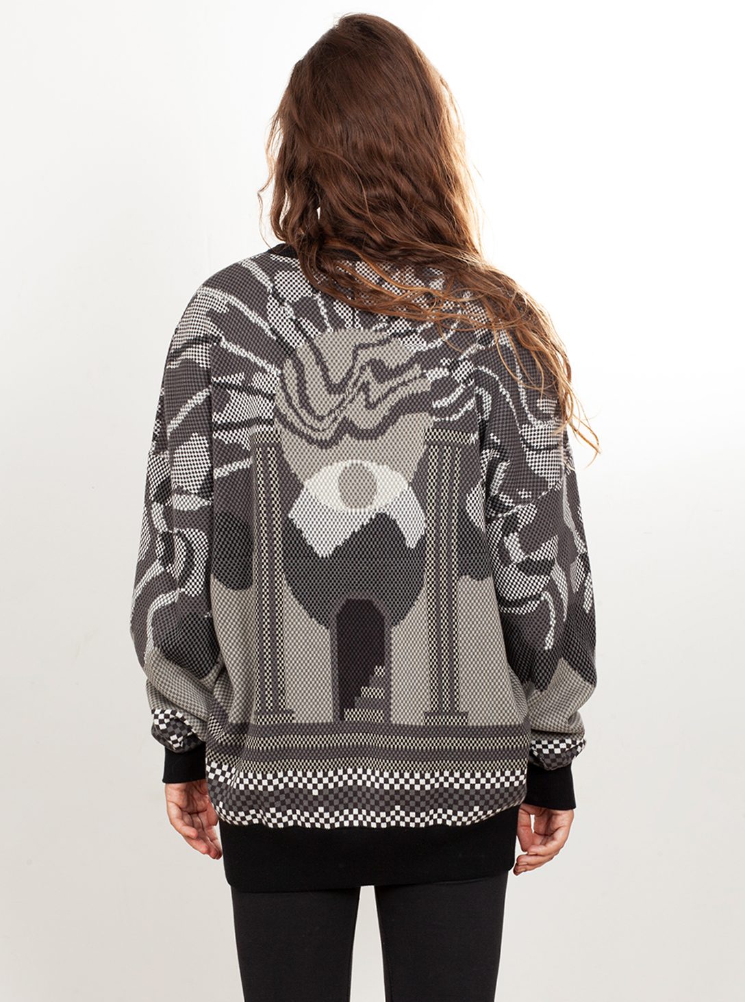 RISING PIXEL KNITTED SWEATER