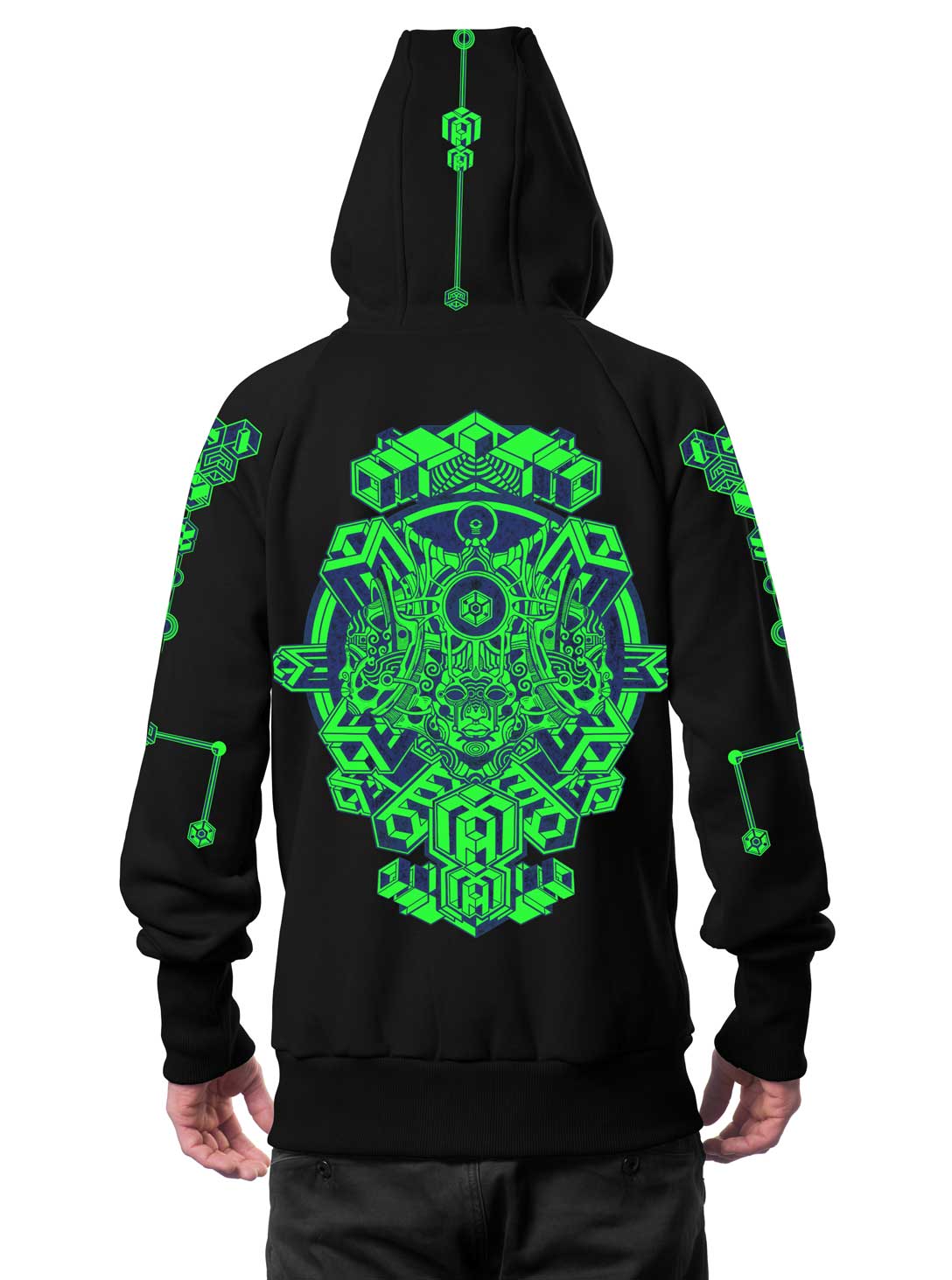 Trimutri Hoodie Black 