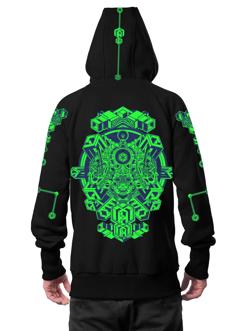 Trimutri Hoodie Black