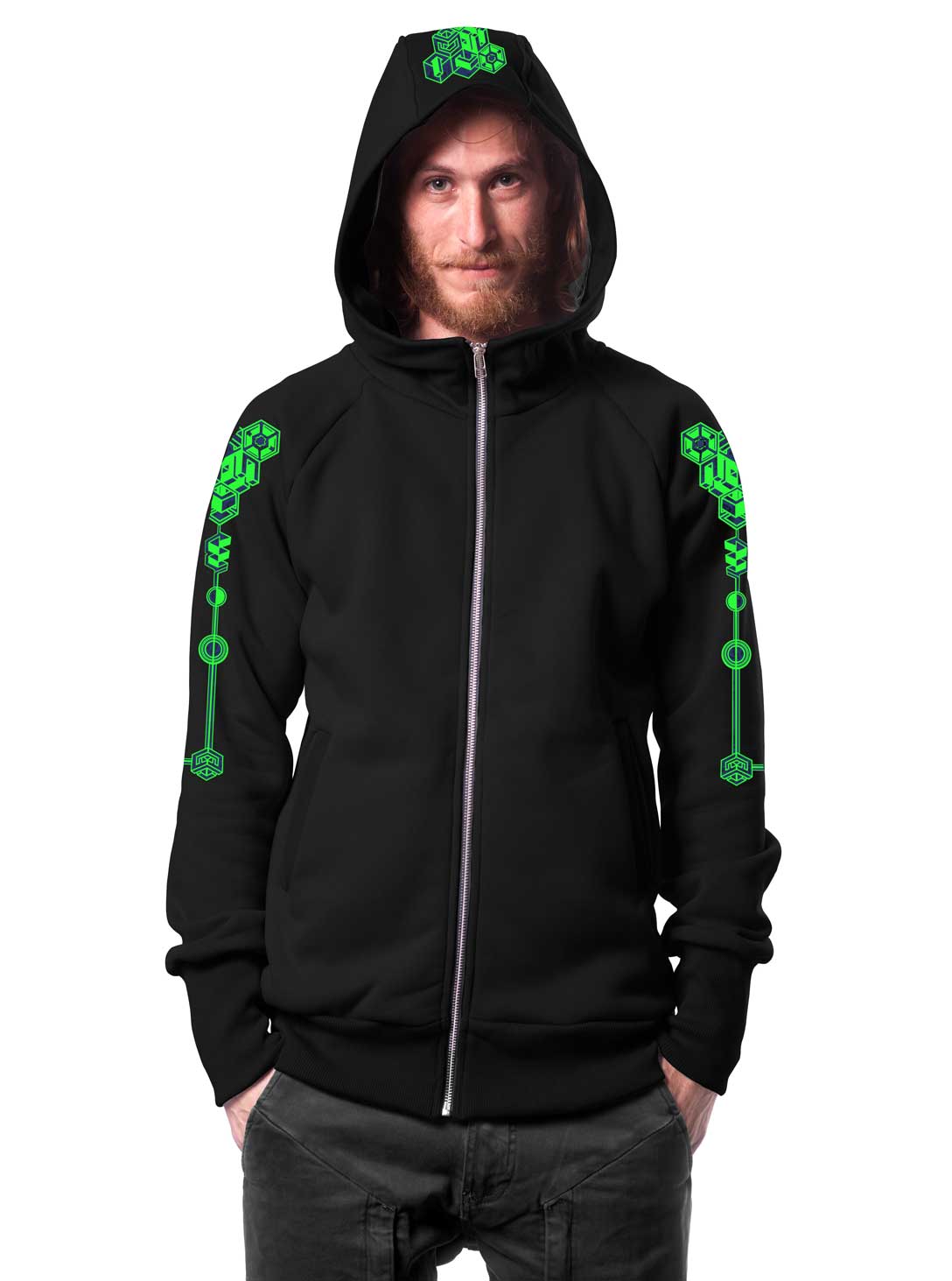 Trimutri Hoodie Black 