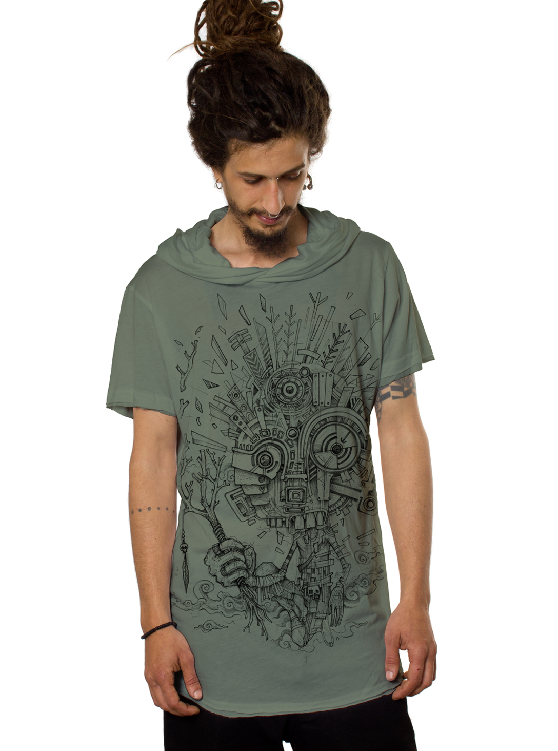 wood spirit light green