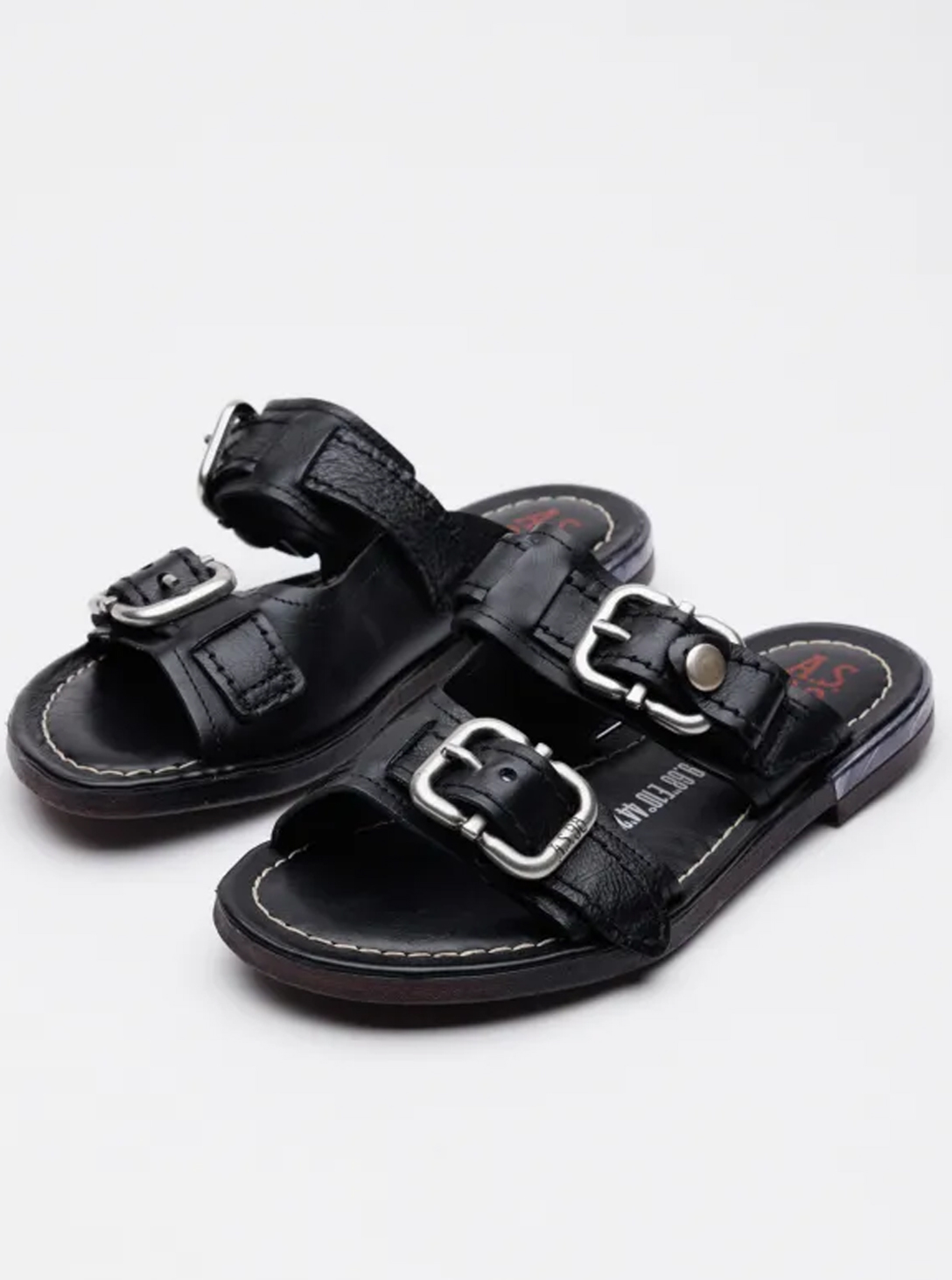  GOLDYOU flat flip-flops BLACK