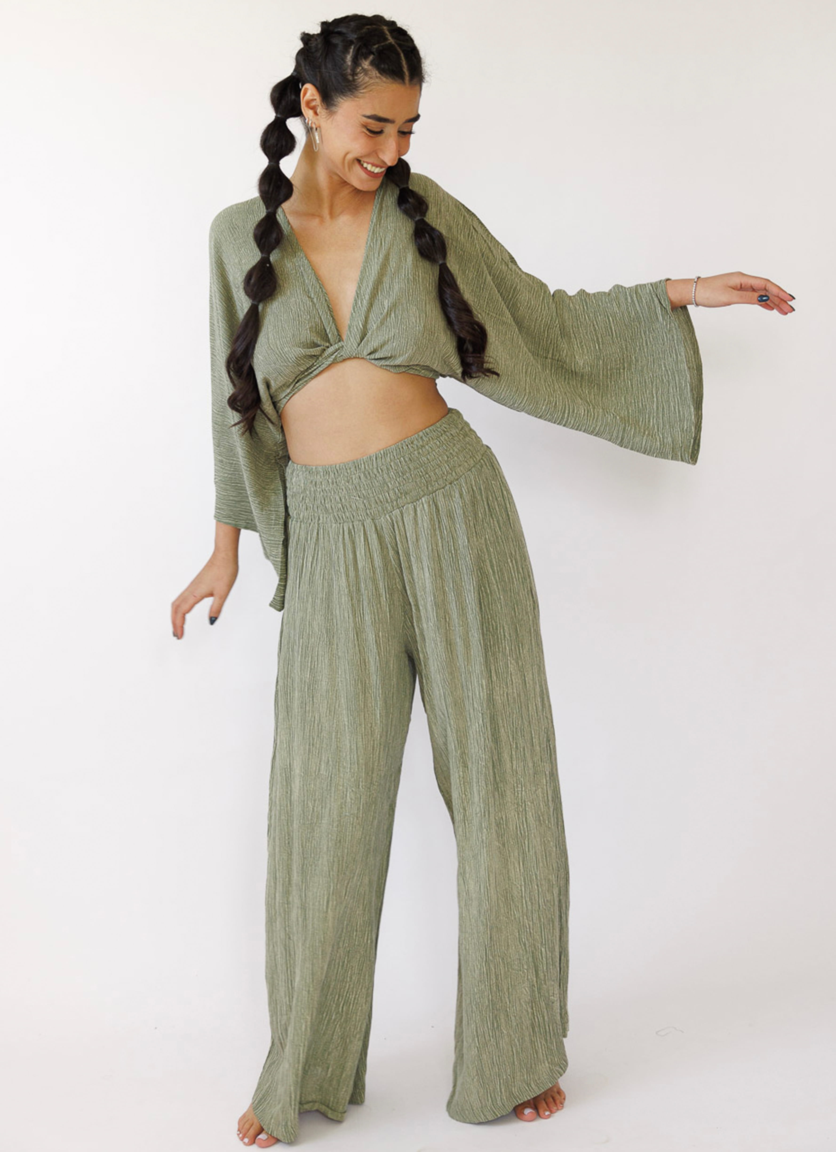 MOR WOMEN'S SET-OLIVE