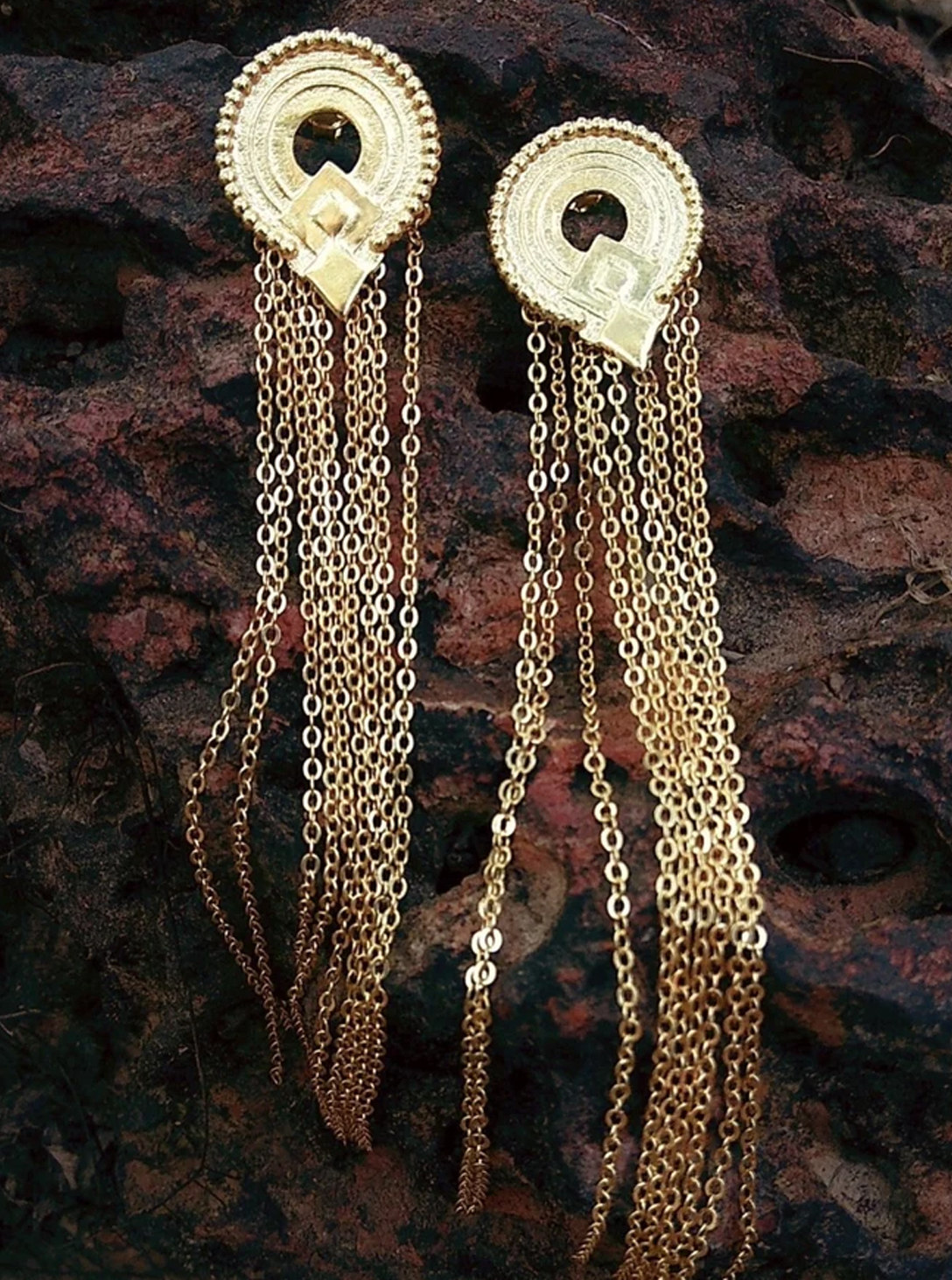 KALAHARI TASSEL GOLD PLATED