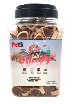 באדי סנאק חטיף מיני סושי עוף ודגים