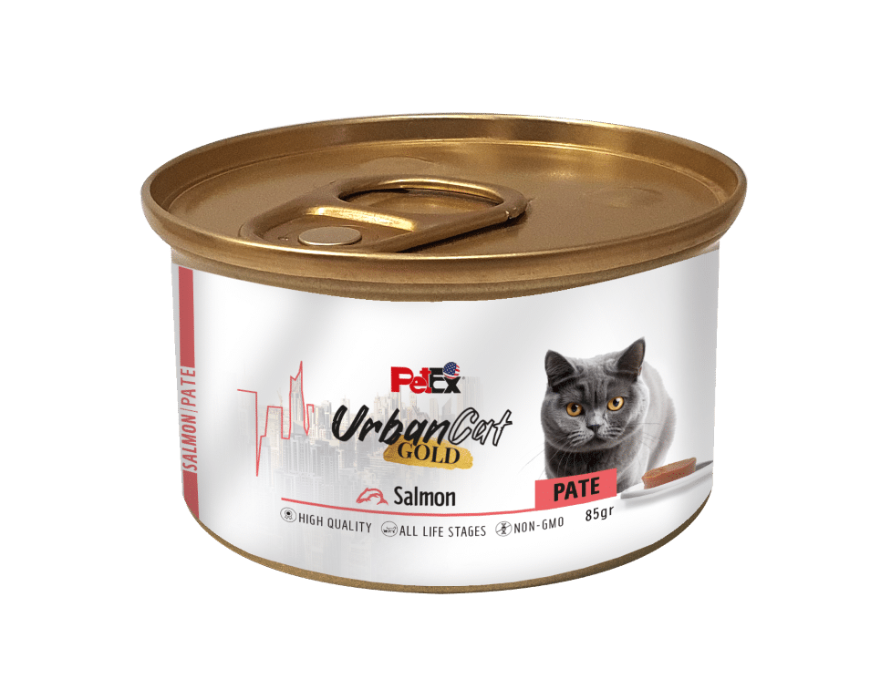 מגש 24יח' אורבן קט גולד מעדן פטה בטעם סלמון