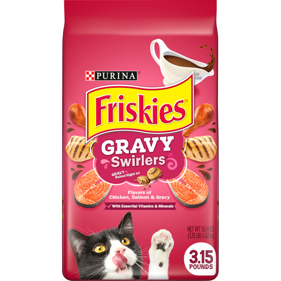 אוכל לחתולים Friskies Gravy Swirlers