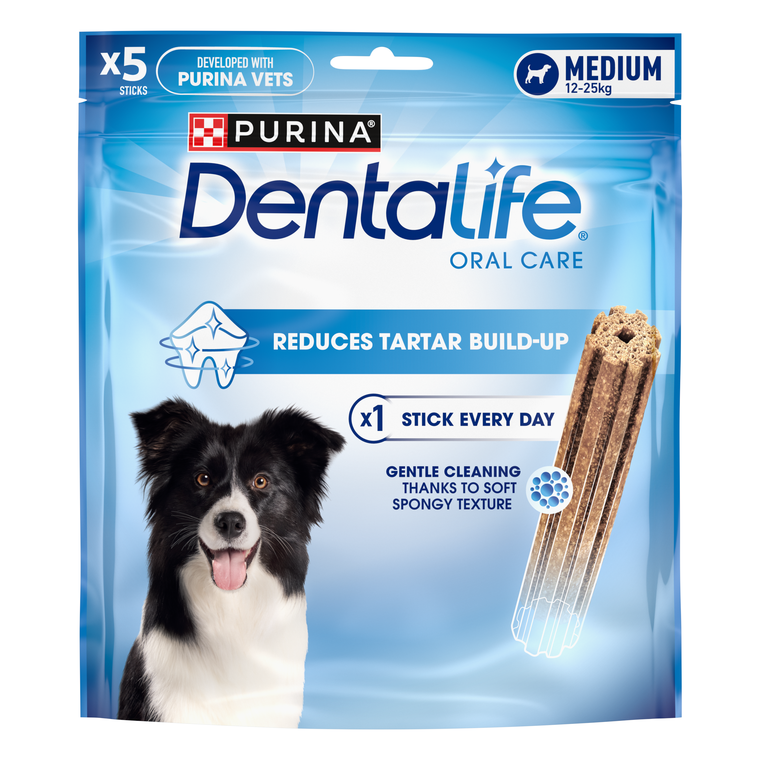 חטיף לכלב דנטלייף גזע בינוני 5 יח'