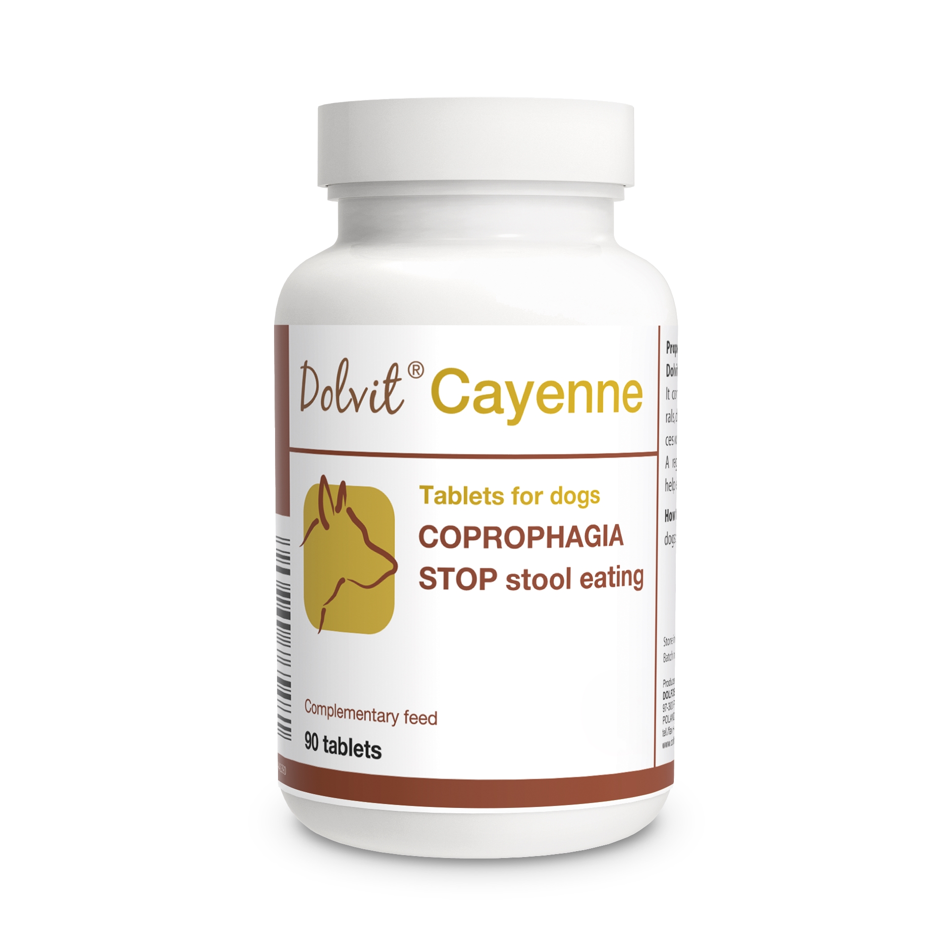 דולפוס תוסף לסיוע בהפחתת אכילת צואה 90 טבליות