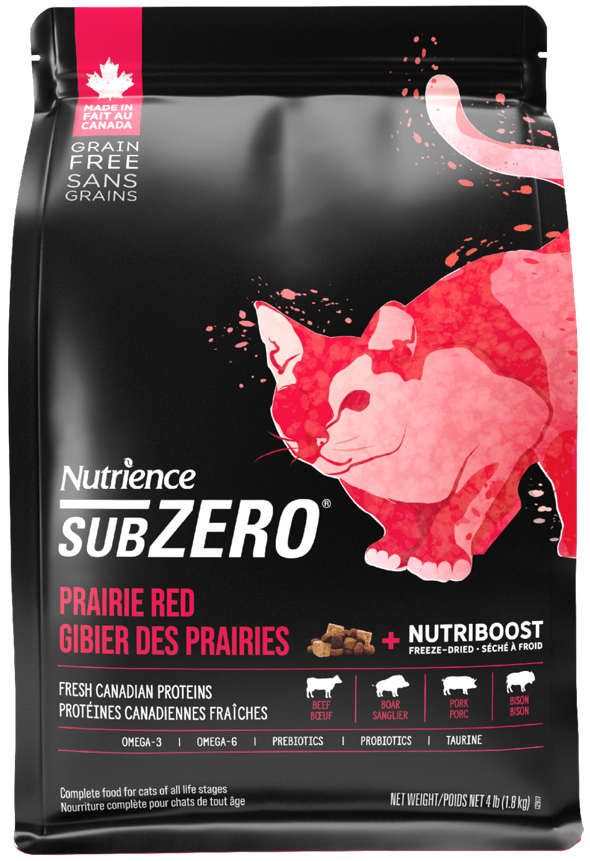 אוכל לחתולים Nutrience SubZero SubZero Prairie Red