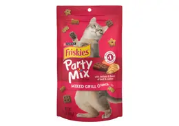 פריסקיז חטיפי PARTY MIX לחתול בטעם גריל