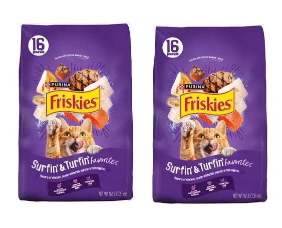 2 שקי מזון לחתולים פריסקיז מעדני החתול 7.26 קילו כל שק